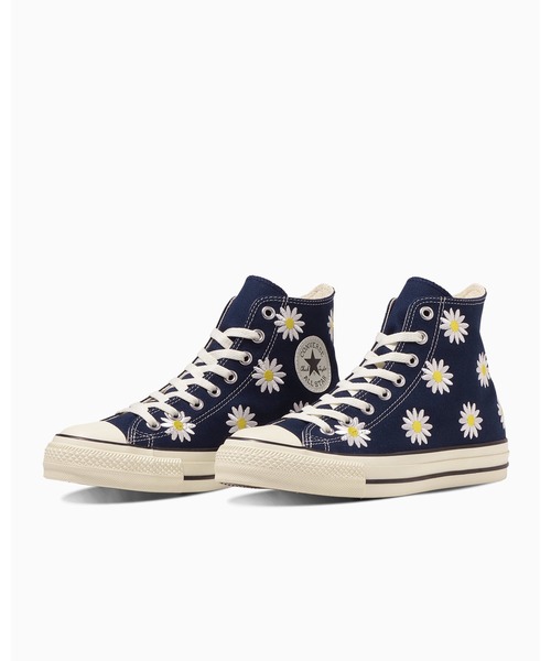 CONVERSE ALL STAR(コンバースオールスター)の「ALL STAR (R) DAISYFLOWER HI / オールスター (R) デイジーフラワー HI(スニーカー・メンズ・ダークブルー・3.5/4/4.5/5/5.5/6.5/7/7.5/8/8.5/9/9.5/10.5/11.5/3/6)」の10枚目の写真