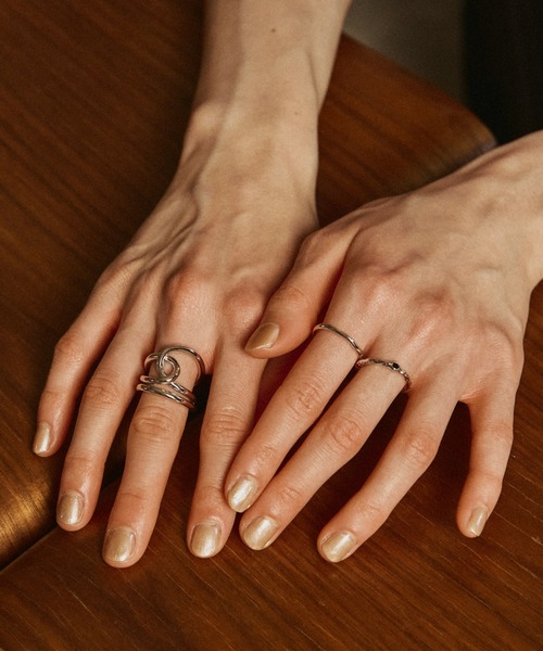 bonu.(ボヌ)の「【silver925】CZリング(リング・レディース・シルバー/クリア・FREE)」の4枚目の写真