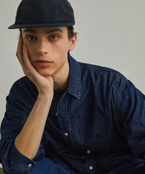 LAFUDGESTORE（ラファッジストア）の「シティボーイ デニムシャツ（シャツ/ブラウス・メンズ・ダークインディゴブルー・L/M/S）」の5枚目の写真