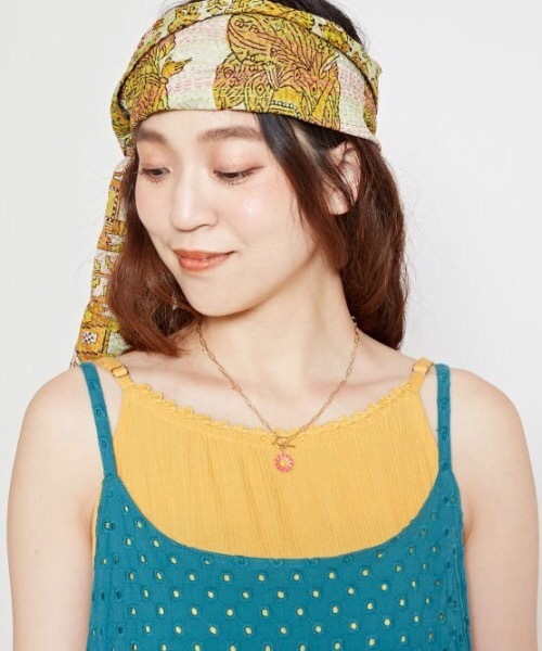 チャイハネ（チャイハネ）の「【チャイハネ】クレイナキャミワンピース（ワンピース・レディース・ホワイト/レッド/グリーン/イエロー/ブラック・FREE）」の8枚目の写真