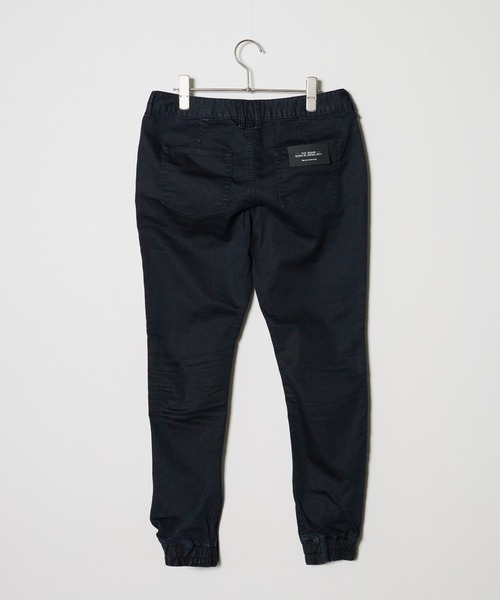 WHEIR Bobson（ウェアボブソン）の「BOBSON EJ/ボブソンイージェイ ニットコーティング５Pジョガー デニムパンツ（デニムパンツ・メンズ・ブルー/ダークブルー・S/M/L）」の8枚目の写真