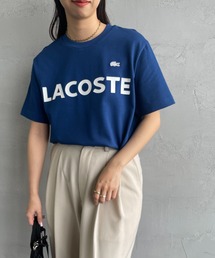 [LACOSTE/ラコステ] ヘビーウェイト ロゴプリントＴシャツ