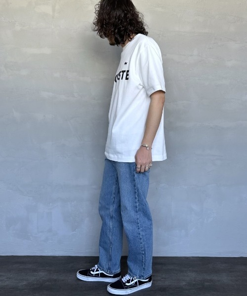 LACOSTE（ラコステ）の「[LACOSTE/ラコステ] ヘビーウェイト ロゴプリントＴシャツ（Tシャツ/カットソー・レディース・シルバー/ホワイト/ブラック/ネイビー・2/3/4）」の19枚目の写真
