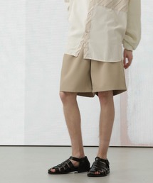MATS（Apo(s)ture）（マッツ）の「MATS-002/カルゼワイドショートパンツ（その他パンツ）」
