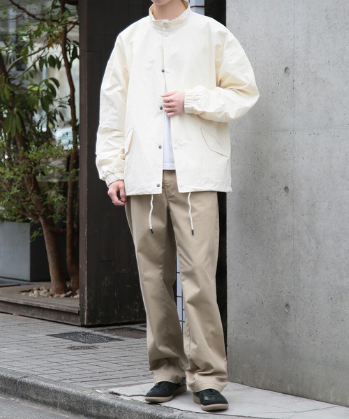 SETUP7(セットアップセブン)の「【SETUP7】Short Mil M-65 Jacket ショートナイロンブルゾン SCCH334(ミリタリージャケット・メンズ・ホワイト/ブラック・M/L)」の11枚目の写真