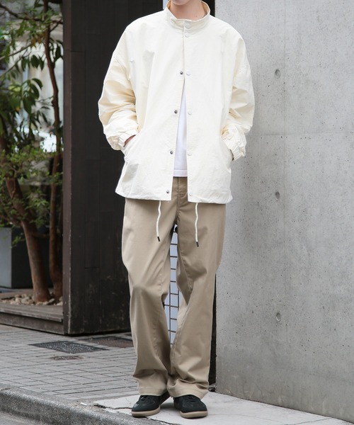 SETUP7(セットアップセブン)の「【SETUP7】Short Mil M-65 Jacket ショートナイロンブルゾン SCCH334(ミリタリージャケット・メンズ・ホワイト/ブラック・M/L)」の12枚目の写真