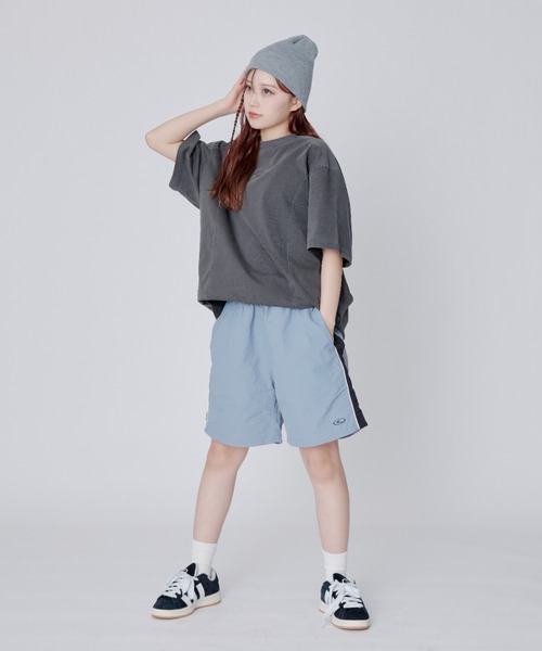 codegraphy(コードグラフィー)の「Pigment ARC Symbol Slit SHORT SLEEVE T-Shirt(Tシャツ/カットソー・メンズ・ダークグレー/ライトグレー・SMALL/LARGE/MEDIUM)」の11枚目の写真