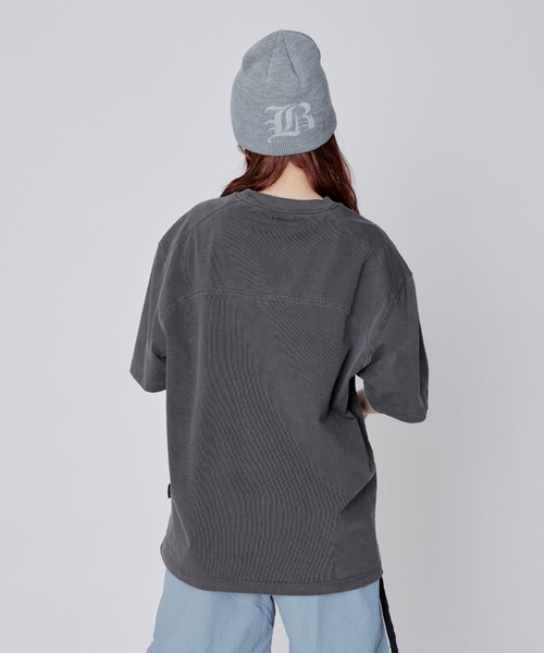 codegraphy(コードグラフィー)の「Pigment ARC Symbol Slit SHORT SLEEVE T-Shirt(Tシャツ/カットソー・メンズ・ダークグレー/ライトグレー・SMALL/LARGE/MEDIUM)」の9枚目の写真