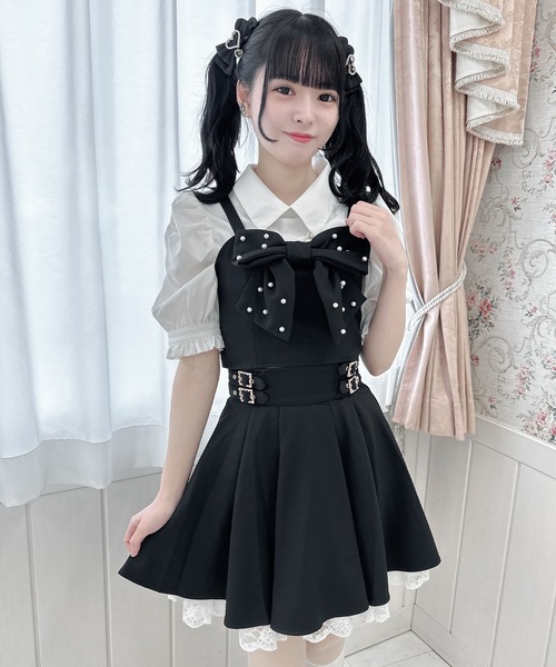 キッズ服(100cm~) 【うにゃ様専用】ベイビーチアー ネコ襟トップス