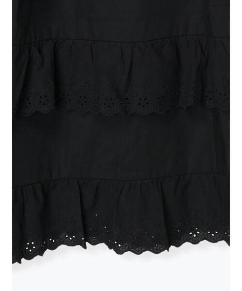 ehka sopo（エヘカソポ）の「レースフリルキャミワンピース（ワンピース・レディース・ブラック/オフホワイト/ブルー・F）」の6枚目の写真