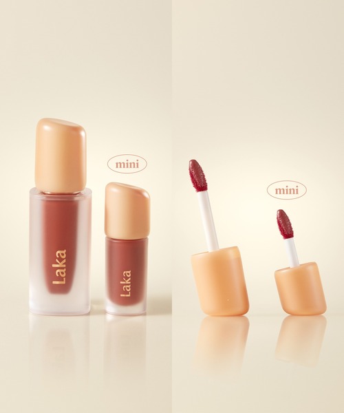 Laka（ラカ）の「【数量限定】フルーティーグラムティント ミニデュオ（口紅/リップティント/グロス・レディース・#スプリングトーンエディション/#サマートーンエディション/#ウィンタートーンエディション/#オータムトーンエディション/#ロージーエディション/#ナッティーエディション・FREE）」の13枚目の写真