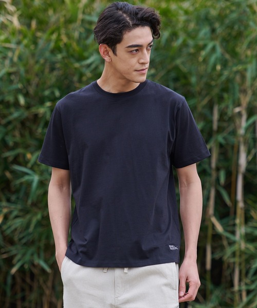 Eddie Bauer(エディーバウアー)の「2パック Tシャツ(Tシャツ/カットソー・メンズ・ブラック×ブラック/ホワイト×ホワイト・XXL/XL/L/M/S/XS)」の1枚目の写真