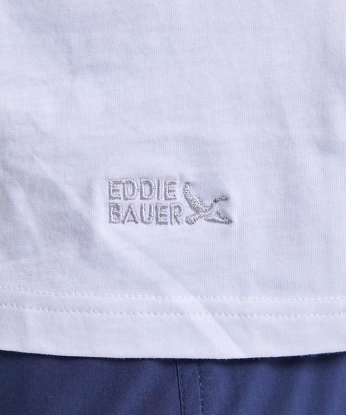 Eddie Bauer(エディーバウアー)の「2パック Tシャツ(Tシャツ/カットソー・メンズ・ブラック×ブラック/ホワイト×ホワイト・XXL/XL/L/M/S/XS)」の20枚目の写真
