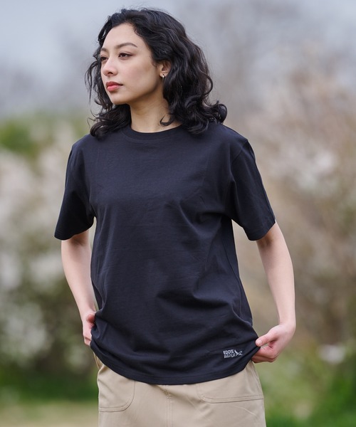 Eddie Bauer(エディーバウアー)の「2パック Tシャツ(Tシャツ/カットソー・メンズ・ブラック×ブラック/ホワイト×ホワイト・XXL/XL/L/M/S/XS)」の3枚目の写真