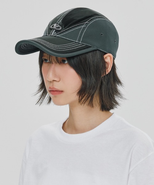 ROMANTIC CROWN(ロマンティッククラウン)の「A'GEM/9 × .kom 『ROMANTIC CROWN/ロマンティック クラウン』 SHINING LOGO BALL CAP/ロゴ キャップ(キャップ・メンズ・ブラック/シルバー・FREE)」の5枚目の写真