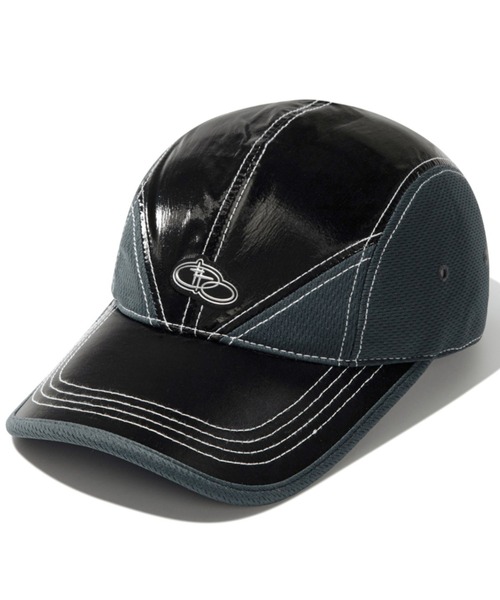 ROMANTIC CROWN(ロマンティッククラウン)の「A'GEM/9 × .kom 『ROMANTIC CROWN/ロマンティック クラウン』 SHINING LOGO BALL CAP/ロゴ キャップ(キャップ・メンズ・ブラック/シルバー・FREE)」の9枚目の写真