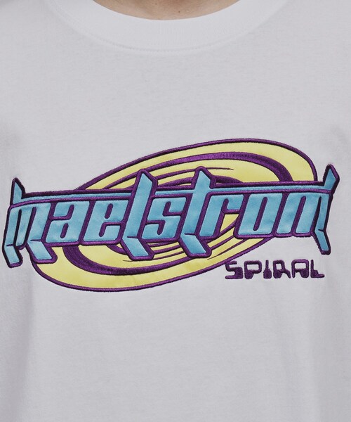 tk.TAKEO KIKUCHI(ティーケータケオキクチ)の「◆アップリケ半袖Tee(Tシャツ/カットソー・メンズ・オフホワイト/ブルー系その他/ブラック・02/04/03)」の13枚目の写真