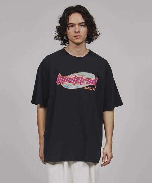 tk.TAKEO KIKUCHI(ティーケータケオキクチ)の「◆アップリケ半袖Tee(Tシャツ/カットソー・メンズ・オフホワイト/ブルー系その他/ブラック・02/04/03)」の20枚目の写真