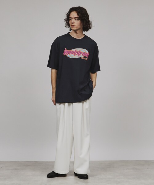 tk.TAKEO KIKUCHI(ティーケータケオキクチ)の「◆アップリケ半袖Tee(Tシャツ/カットソー・メンズ・オフホワイト/ブルー系その他/ブラック・02/04/03)」の22枚目の写真