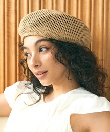 coca（coca） | 【WEB限定セール】メッシュベレー帽(ハンチング/ベレー帽)