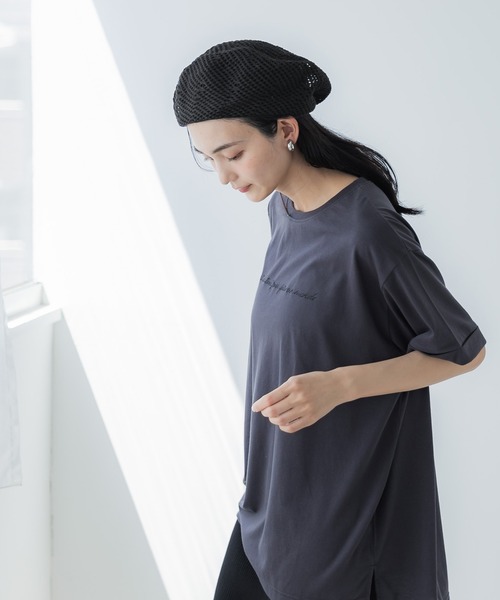 coca（coca）（コカ）の「【WEB限定セール】メッシュベレー帽（ハンチング/ベレー帽・レディース・ベージュ/ブラック・ONE SIZE）」の9枚目の写真