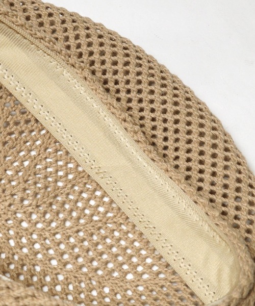 coca（coca）（コカ）の「【WEB限定セール】メッシュベレー帽（ハンチング/ベレー帽・レディース・ベージュ/ブラック・ONE SIZE）」の16枚目の写真