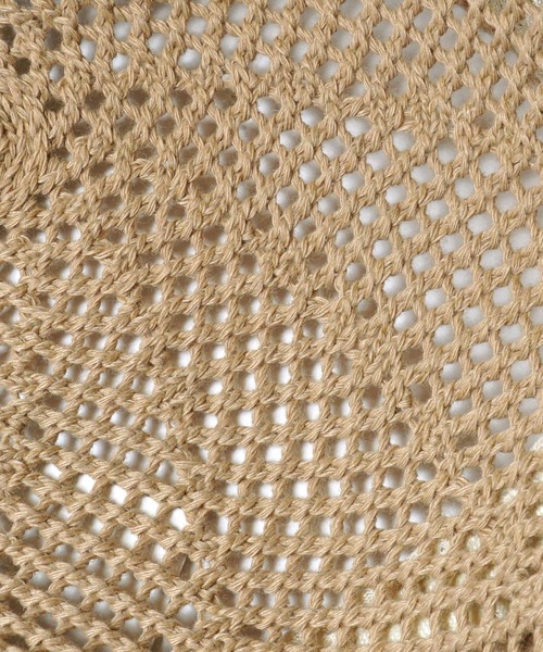 coca（coca）（コカ）の「【WEB限定セール】メッシュベレー帽（ハンチング/ベレー帽・レディース・ベージュ/ブラック・ONE SIZE）」の10枚目の写真