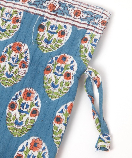 niko and...(ニコアンド)の「キルト巾着トート(トートバッグ・レディース・ブルー/イエロー/ライトグリーン・0)」の9枚目の写真