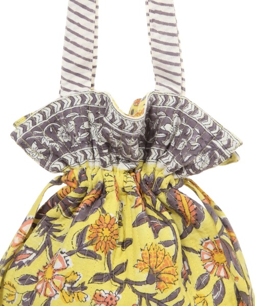 niko and...(ニコアンド)の「キルト巾着トート(トートバッグ・レディース・ブルー/イエロー/ライトグリーン・0)」の12枚目の写真