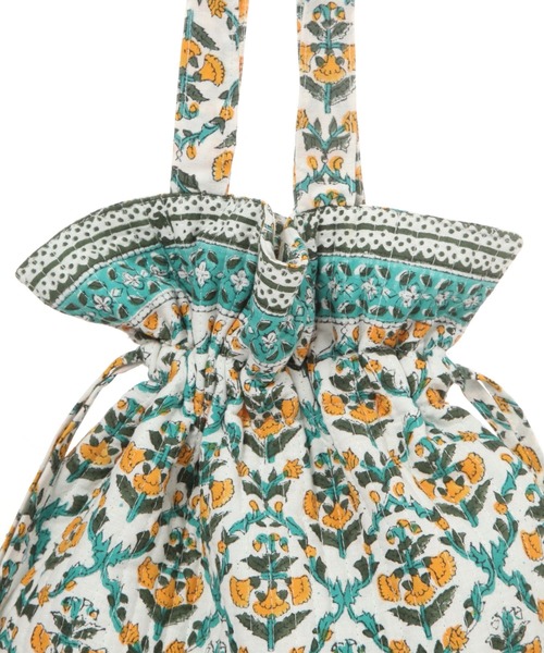 niko and...(ニコアンド)の「キルト巾着トート(トートバッグ・レディース・ブルー/イエロー/ライトグリーン・0)」の14枚目の写真