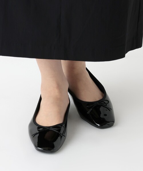 Afternoon Tea（アフタヌーンティー）の「防水バレエシューズ（レインシューズ・レディース・ブラック・MEDIUM/LARGE）」の2枚目の写真