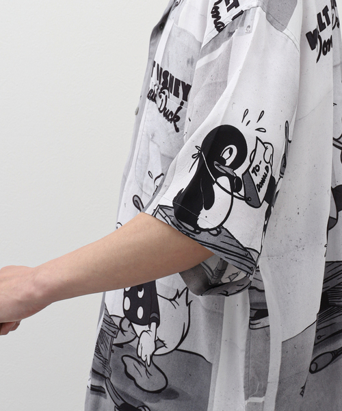 PORTER CLASSIC(ポータークラシック)の「PORTER CLASSIC/ポータークラシック DISNEY V/P PC ALOHA COLLECTION(シャツ/ブラウス・メンズ・ブラック系その他/レッド/ベージュ/ブラック・MEDIUM/LARGE)」の17枚目の写真