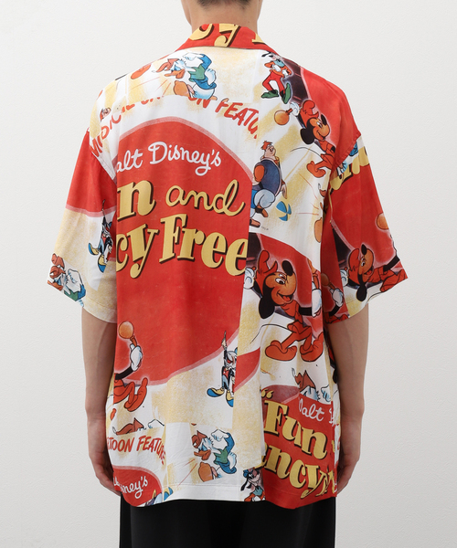 PORTER CLASSIC(ポータークラシック)の「PORTER CLASSIC/ポータークラシック DISNEY V/P PC ALOHA COLLECTION(シャツ/ブラウス・メンズ・ブラック系その他/レッド/ベージュ/ブラック・MEDIUM/LARGE)」の11枚目の写真