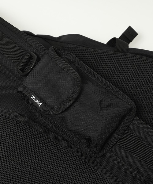 X-girl(エックスガール)の「SLING BAG(ボディバッグ/ウエストポーチ・レディース・グレー/ブラック・ONE SIZE)」の12枚目の写真