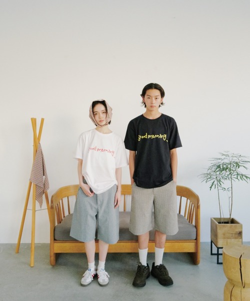 曖昧なチェックハーフパンツ（その他パンツ）｜common gull