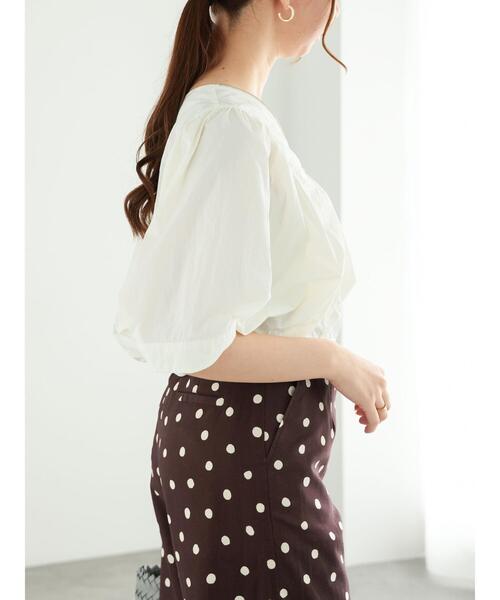 Te chichi（テチチ）の「前後2wayパフスリーブブルゾン（ブルゾン・レディース・ブラック/ベージュ/オフホワイト・F）」の16枚目の写真