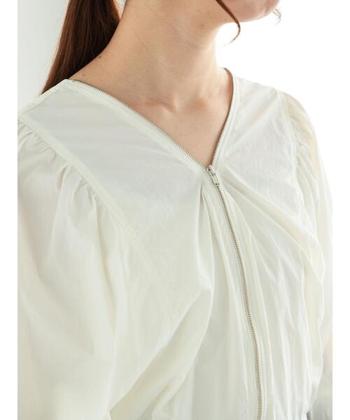 Te chichi（テチチ）の「前後2wayパフスリーブブルゾン（ブルゾン・レディース・ブラック/ベージュ/オフホワイト・F）」の17枚目の写真