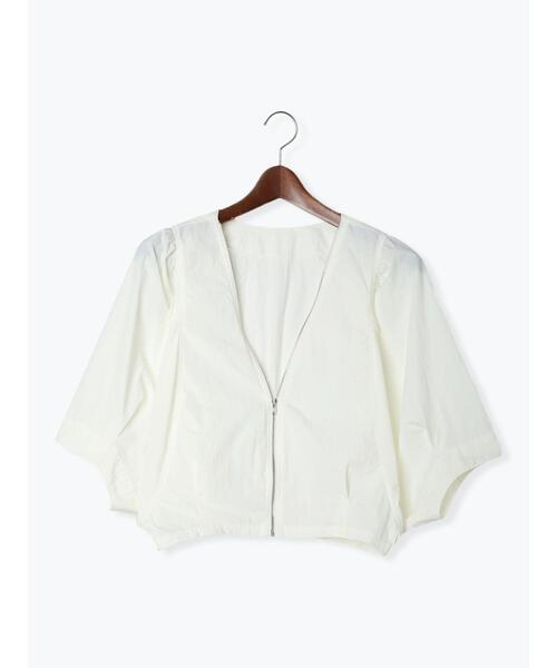 Te chichi（テチチ）の「前後2wayパフスリーブブルゾン（ブルゾン・レディース・ブラック/ベージュ/オフホワイト・F）」の19枚目の写真