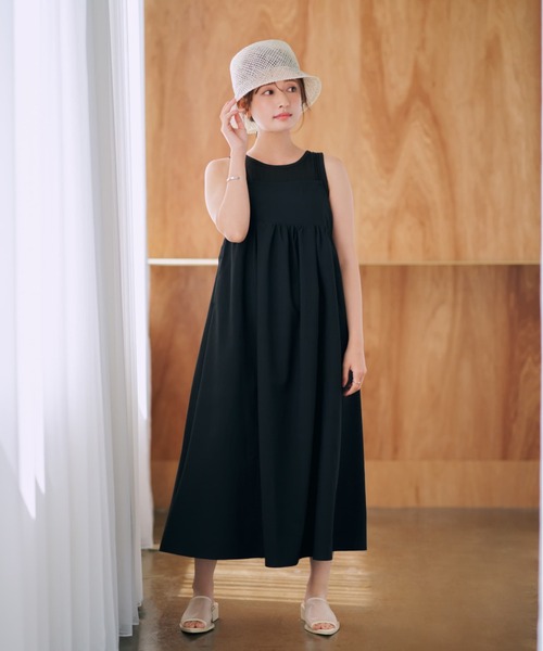 カップ付きリブタンクトップ【低身長・小柄女性】（タンクトップ