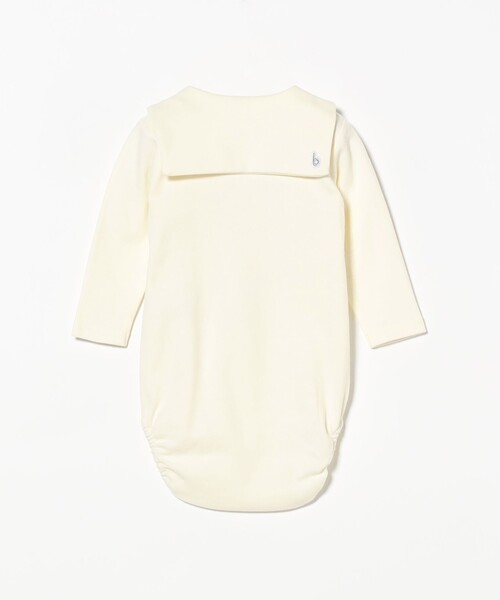 こども ビームス（コドモビームス）の「ベビー セーラーカラー ロンパース 2024（50～80cm）（ロンパース・キッズ・オフホワイト/ライトグレー/ネイビー・70-80/60-70/50-60）」の11枚目の写真
