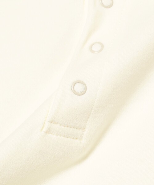 こども ビームス（コドモビームス）の「ベビー セーラーカラー ロンパース 2024（50～80cm）（ロンパース・キッズ・オフホワイト/ライトグレー/ネイビー・70-80/60-70/50-60）」の12枚目の写真