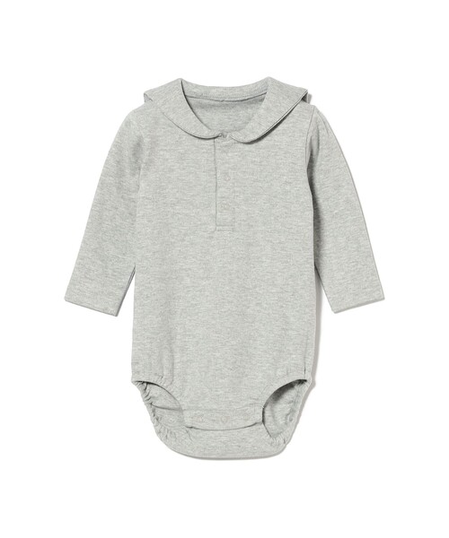 こども ビームス（コドモビームス）の「ベビー セーラーカラー ロンパース 2024（50～80cm）（ロンパース・キッズ・オフホワイト/ライトグレー/ネイビー・70-80/60-70/50-60）」の13枚目の写真