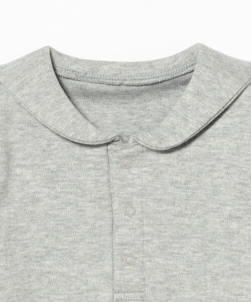 こども ビームス（コドモビームス）の「ベビー セーラーカラー ロンパース 2024（50～80cm）（ロンパース・キッズ・オフホワイト/ライトグレー/ネイビー・70-80/60-70/50-60）」の14枚目の写真