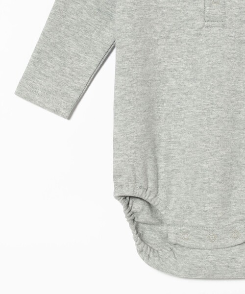 こども ビームス（コドモビームス）の「ベビー セーラーカラー ロンパース 2024（50～80cm）（ロンパース・キッズ・オフホワイト/ライトグレー/ネイビー・70-80/60-70/50-60）」の15枚目の写真