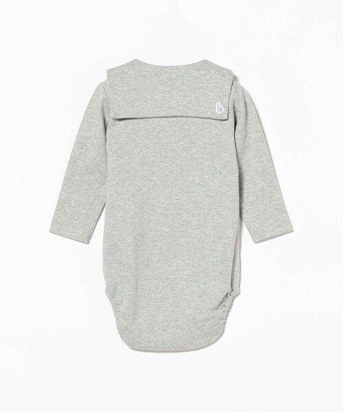 こども ビームス（コドモビームス）の「ベビー セーラーカラー ロンパース 2024（50～80cm）（ロンパース・キッズ・オフホワイト/ライトグレー/ネイビー・70-80/60-70/50-60）」の17枚目の写真