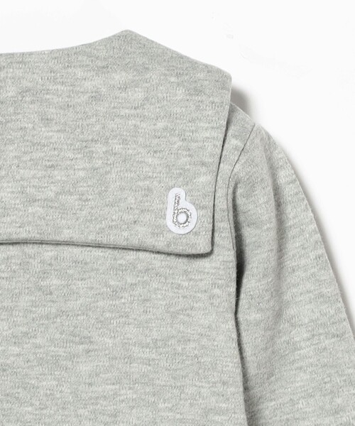 こども ビームス（コドモビームス）の「ベビー セーラーカラー ロンパース 2024（50～80cm）（ロンパース・キッズ・オフホワイト/ライトグレー/ネイビー・70-80/60-70/50-60）」の18枚目の写真