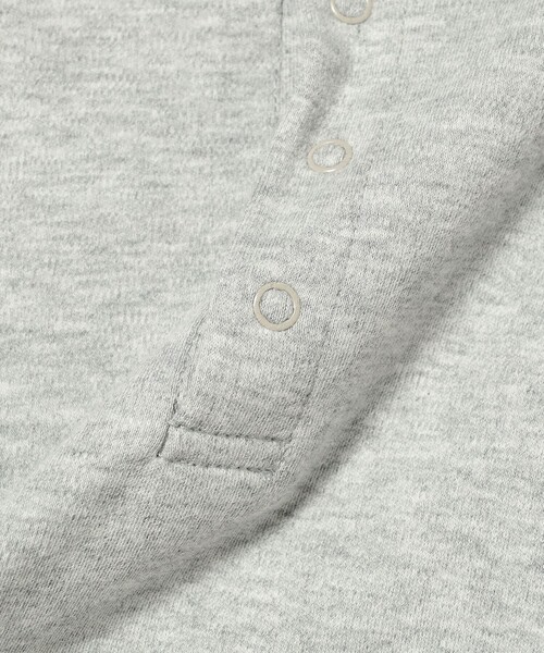 こども ビームス（コドモビームス）の「ベビー セーラーカラー ロンパース 2024（50～80cm）（ロンパース・キッズ・オフホワイト/ライトグレー/ネイビー・70-80/60-70/50-60）」の19枚目の写真