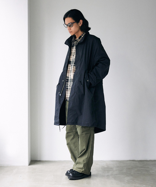JOURNAL STANDARD(ジャーナルスタンダード)の「65 フィッシュテール モッズコート(モッズコート・メンズ・ライトグレー/ブラック/カーキ・SMALL/MEDIUM/LARGE)」の6枚目の写真