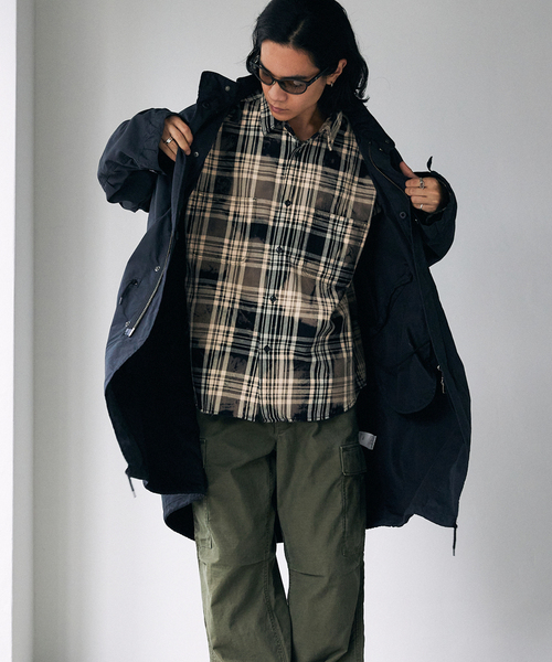 JOURNAL STANDARD(ジャーナルスタンダード)の「65 フィッシュテール モッズコート(モッズコート・メンズ・ライトグレー/ブラック/カーキ・SMALL/MEDIUM/LARGE)」の13枚目の写真