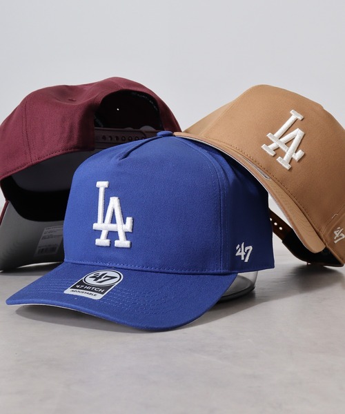 '47(フォーティーセブン)の「MLB公式 47Brand BBCAP ベースボールキャップ(キャップ・メンズ・キャメル/ロイヤルブルー/マルーン/ダークグリーン・ONE SIZE)」の1枚目の写真